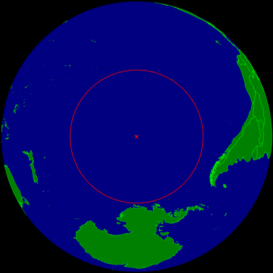 Der Point Nemo (Wikimedia Commons)