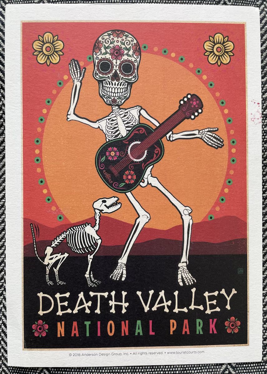 Postkarte aus… Death Valley