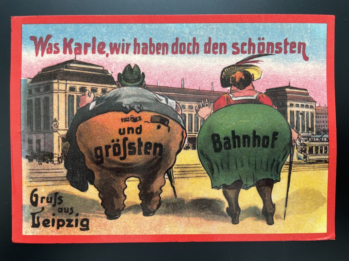 Postkarte aus… Leipzig
